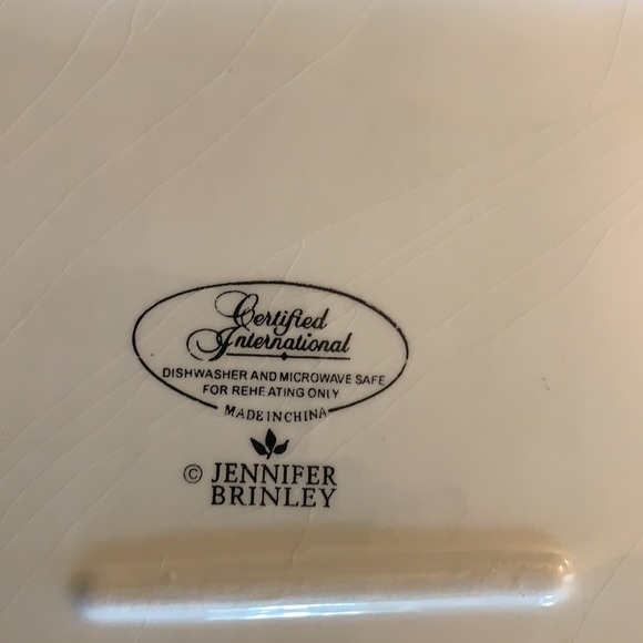 11” square plate butterflies - Picture 3 of 3